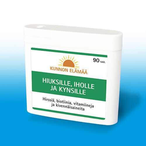 Hiuksille, iholle ja kynsille